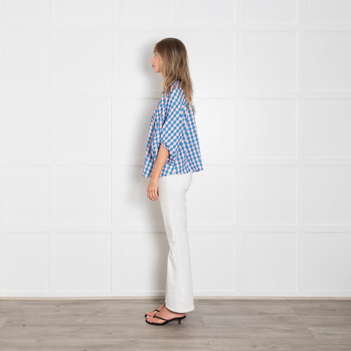 Rhode Blue And Pink Addie Blouse