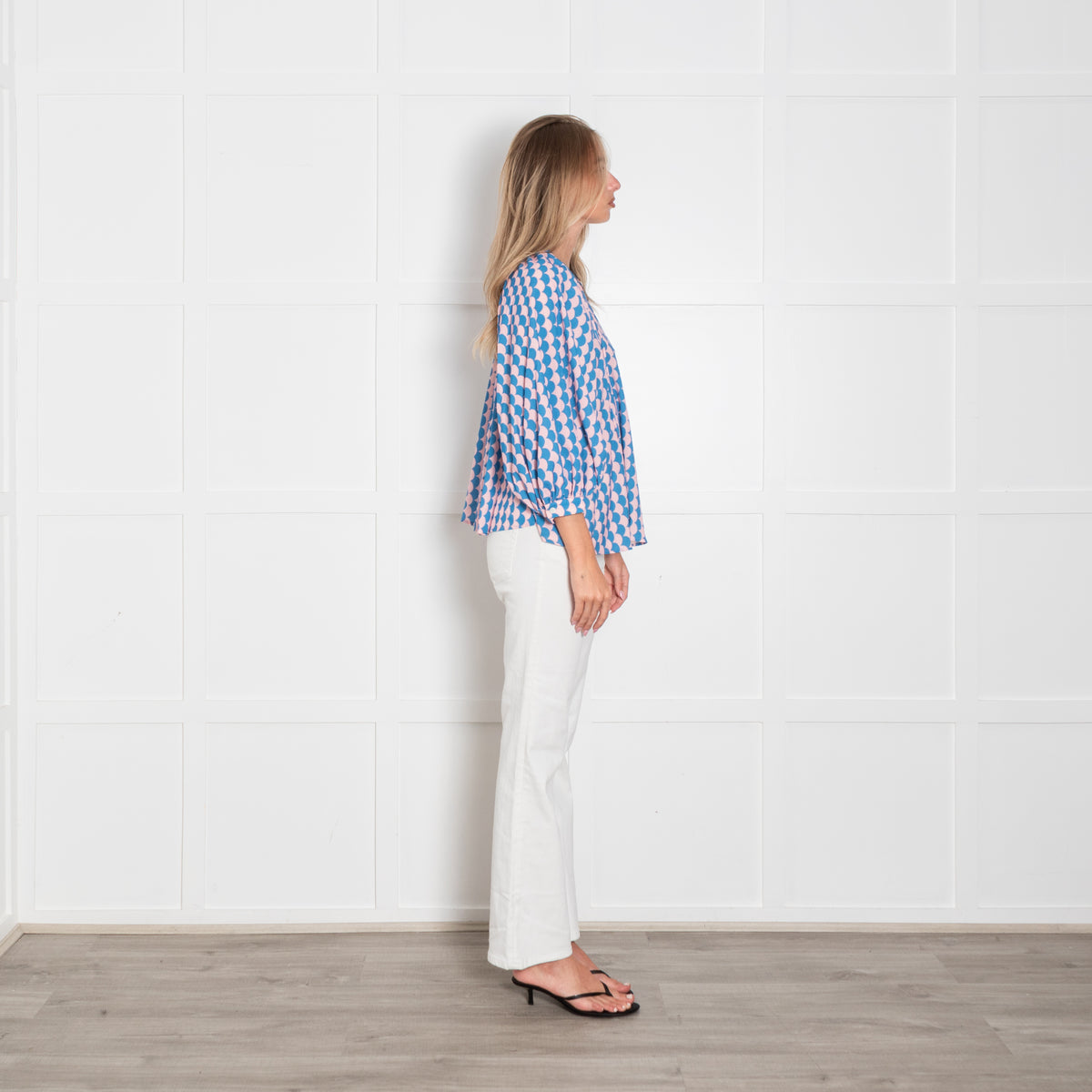 Rhode Blue And Pink Addie Blouse