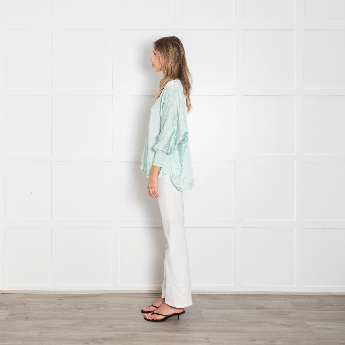 Herzen's Angelegenheit Turquoise Long Sleeve Top