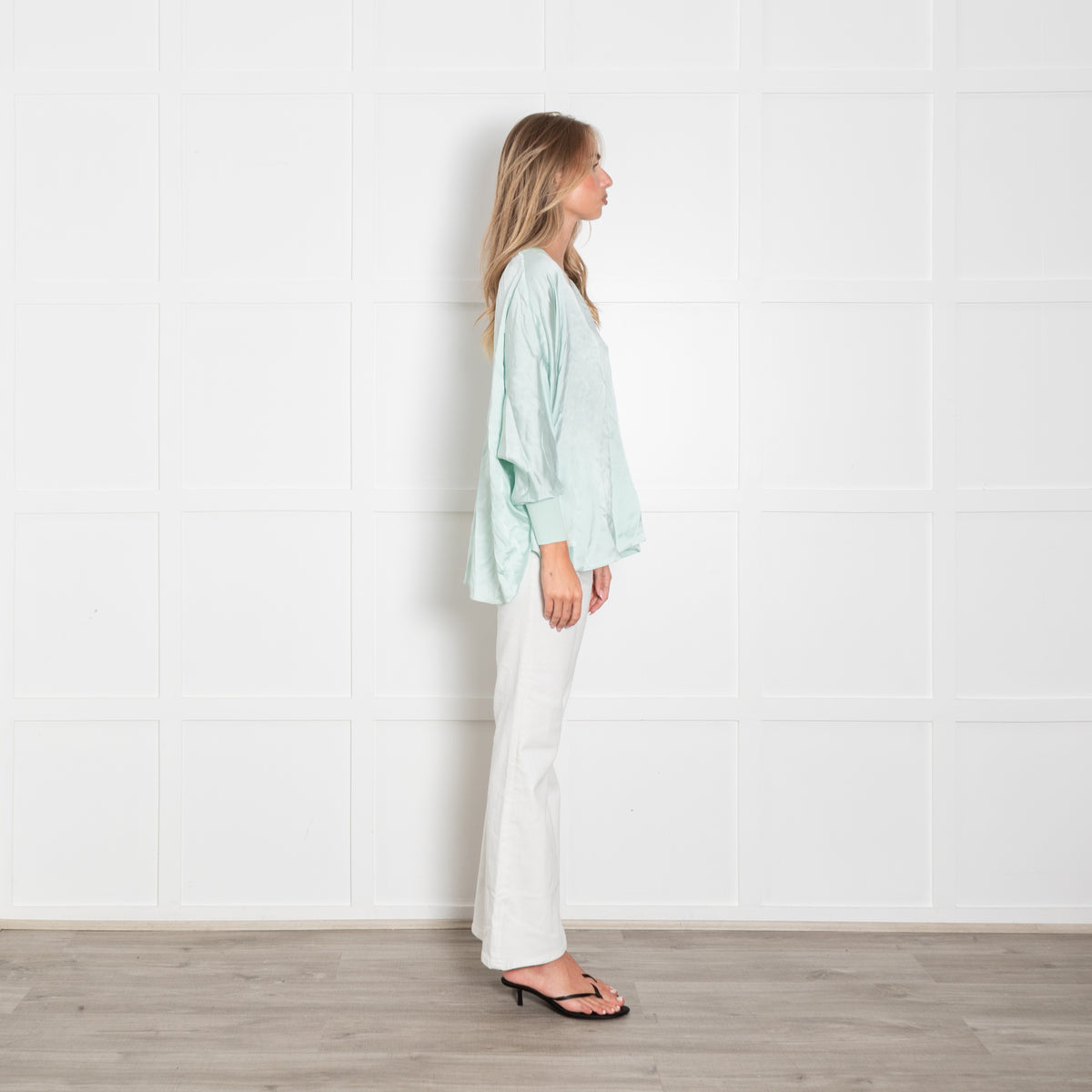 Herzen's Angelegenheit Turquoise Long Sleeve Top