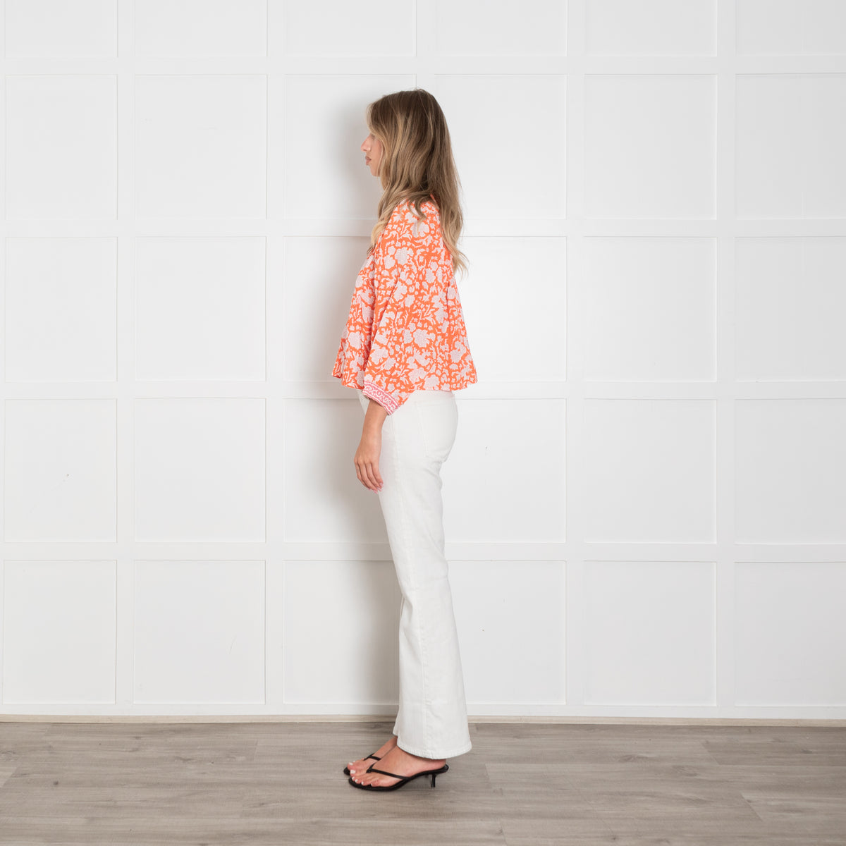 SZ Blockprints Orange Eva Top