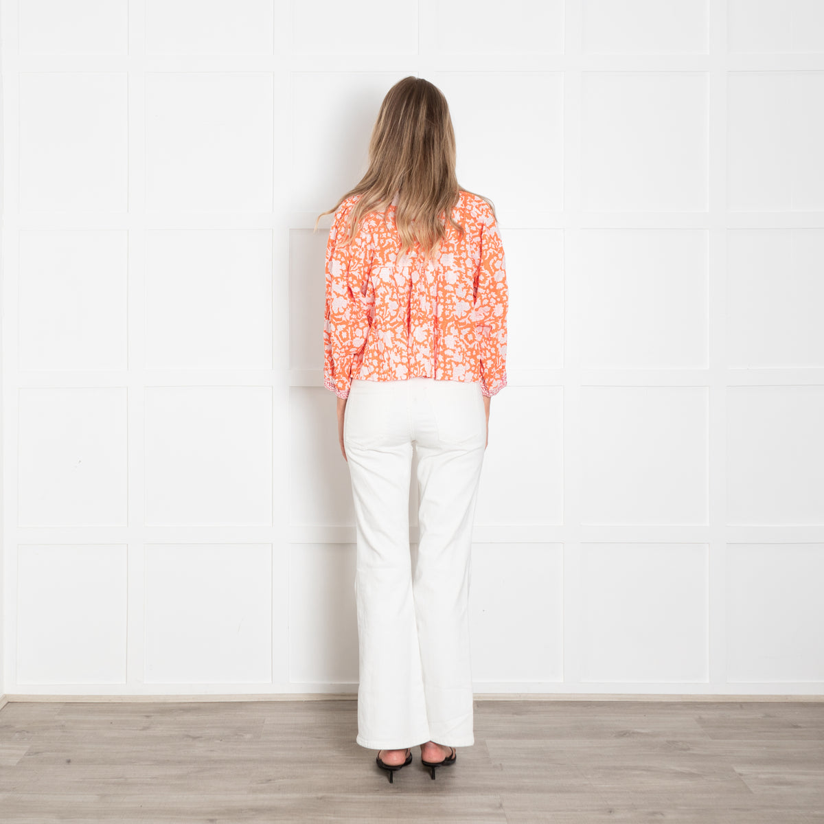 SZ Blockprints Orange Eva Top