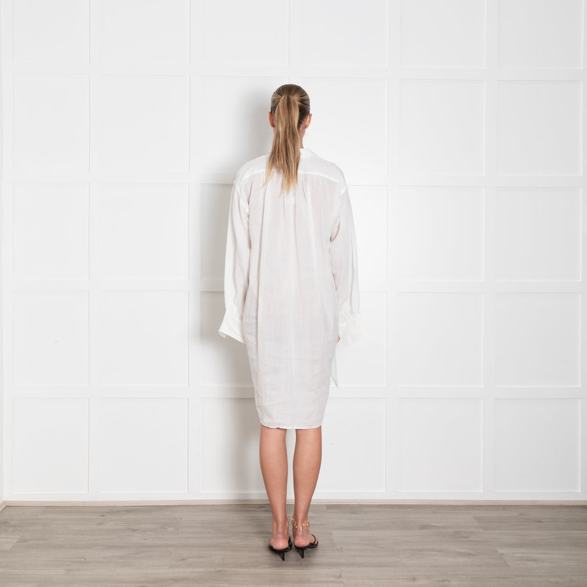 Su Luxury Resort Wear White Linen Cover Up