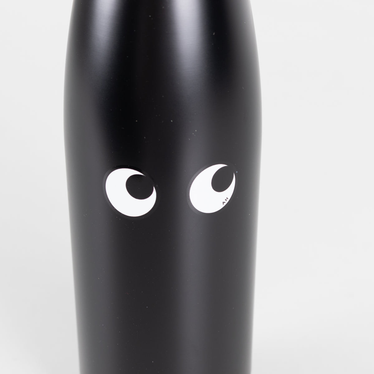 Anya Hindmarch Eyes in Black Stainless Steel Water Bottle