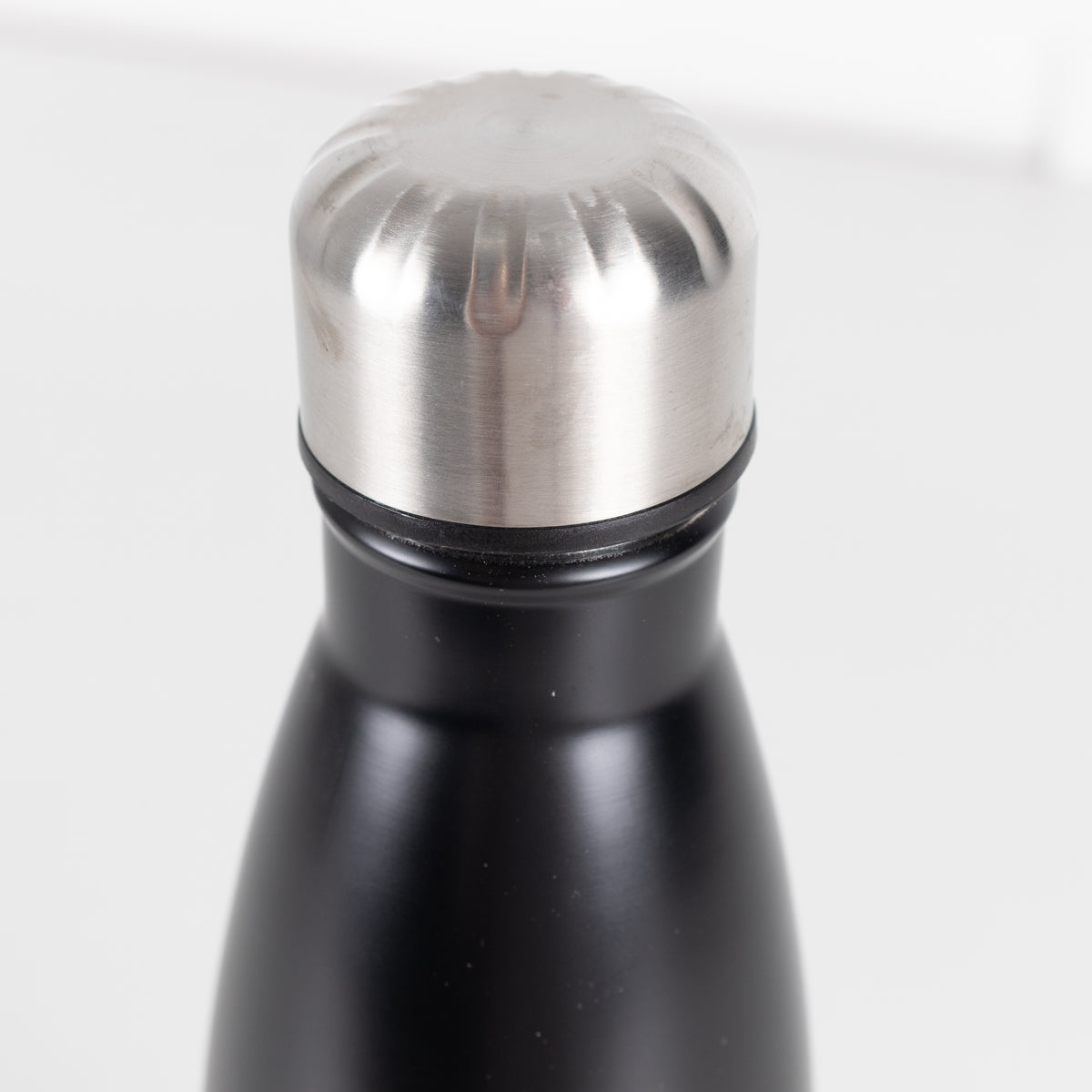 Anya Hindmarch Eyes in Black Stainless Steel Water Bottle