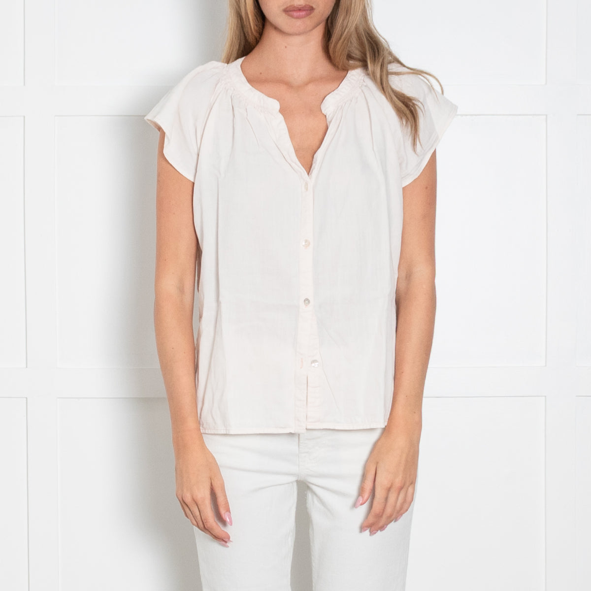 Rails Pale Pink Cap Sleeve Top