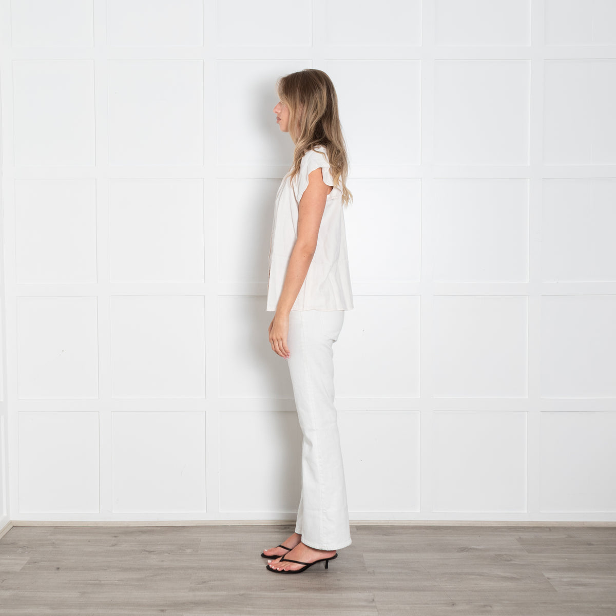 Rails Pale Pink Cap Sleeve Top