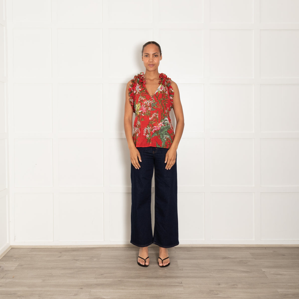 Isabel Marant Etoile Wilton Floral Sleeveless Blouse