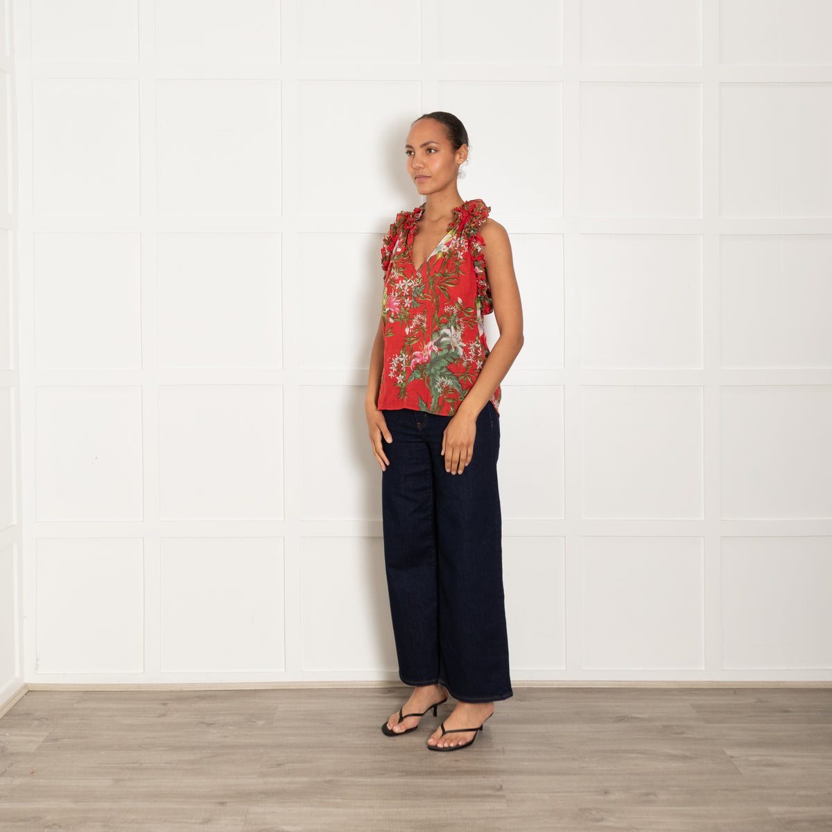 Isabel Marant Etoile Wilton Floral Sleeveless Blouse