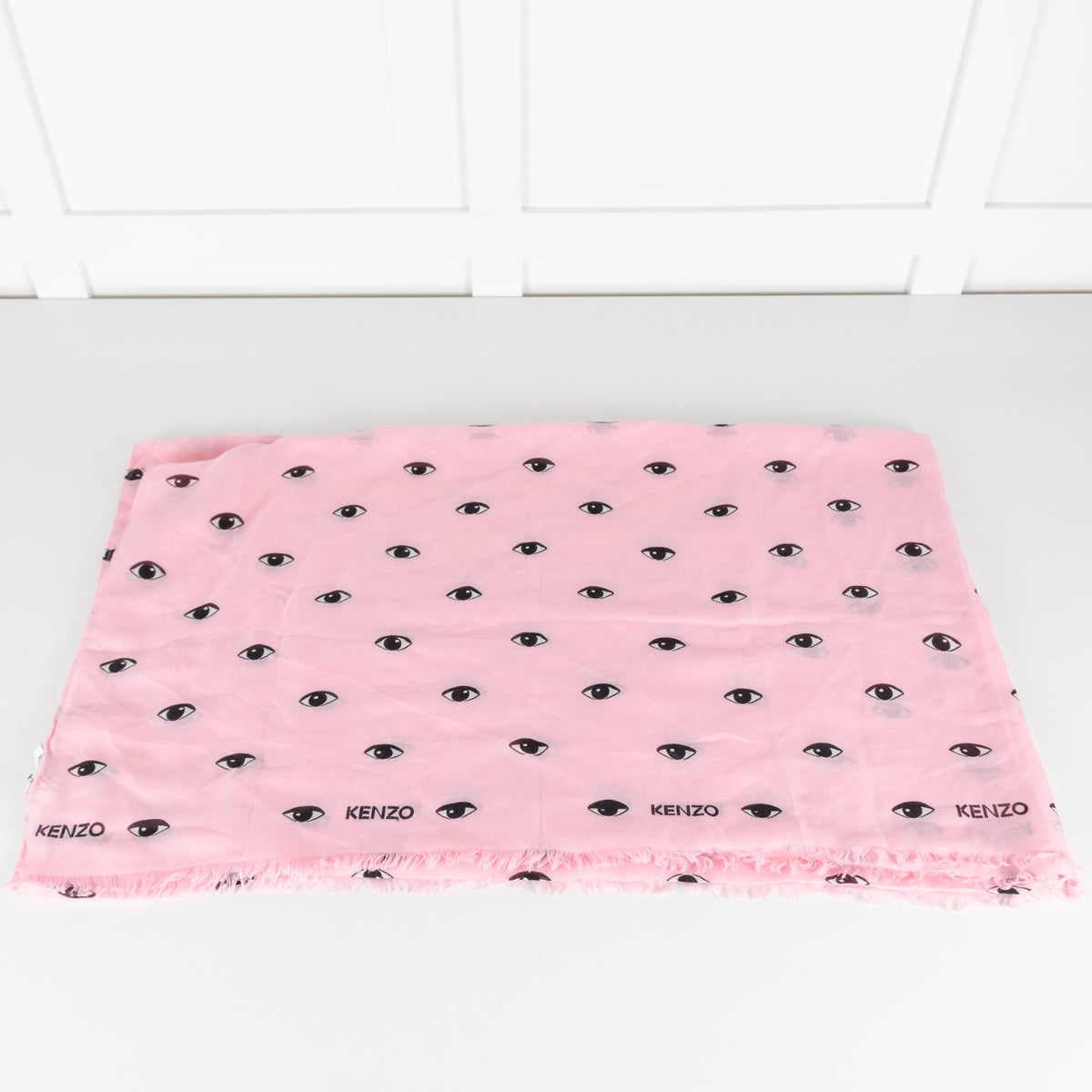 Kenzo Pale Pink Eye Scarf