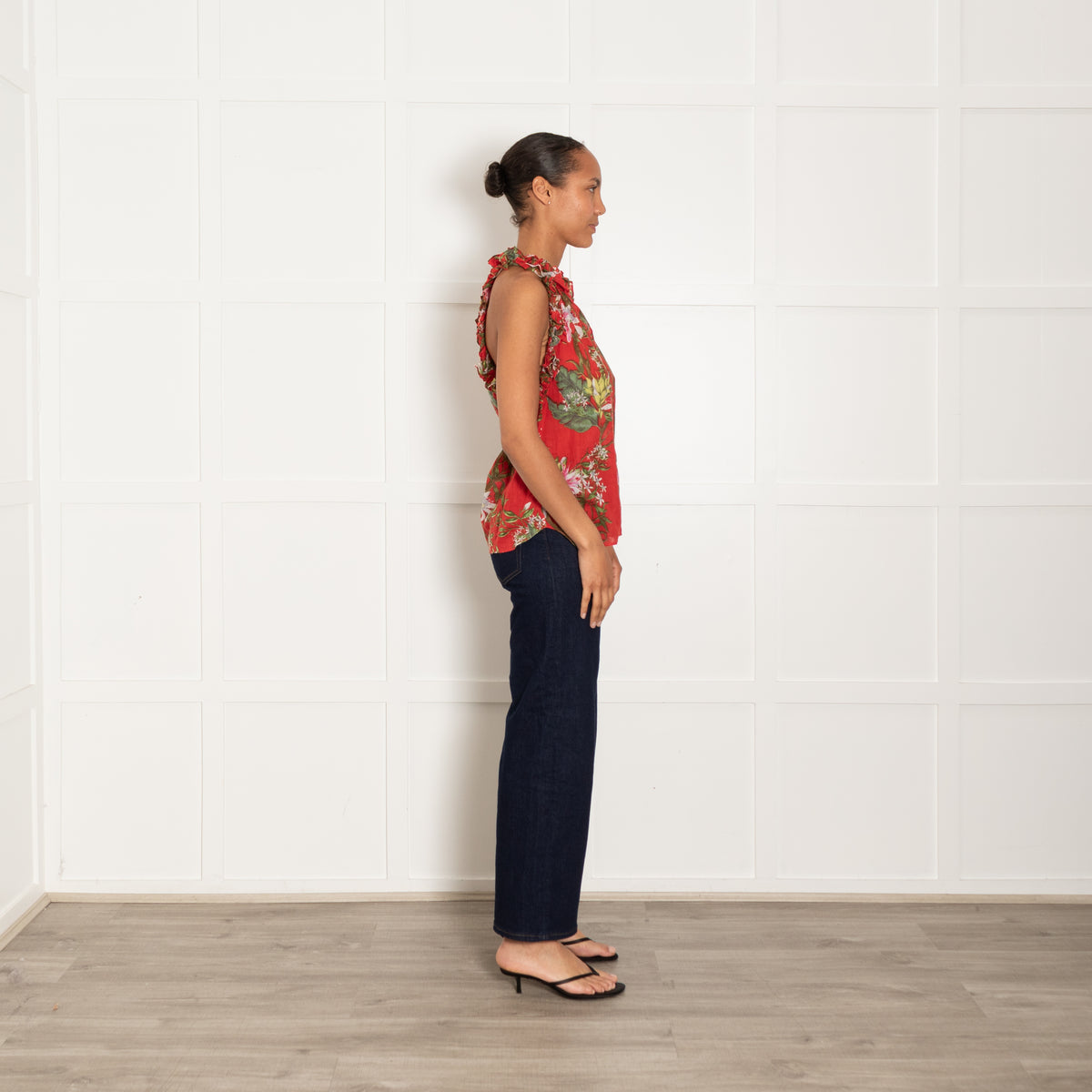Isabel Marant Etoile Wilton Floral Sleeveless Blouse
