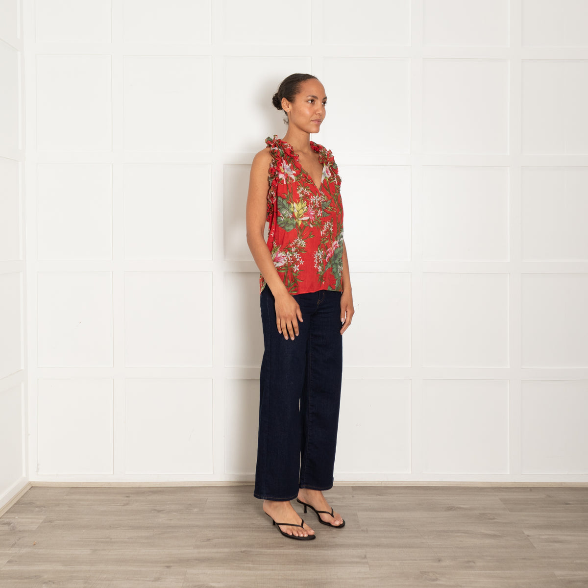 Isabel Marant Etoile Wilton Floral Sleeveless Blouse