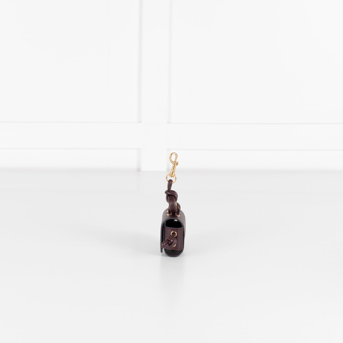 Anya Hindmarch Charm Character Earphone Case in Leather
