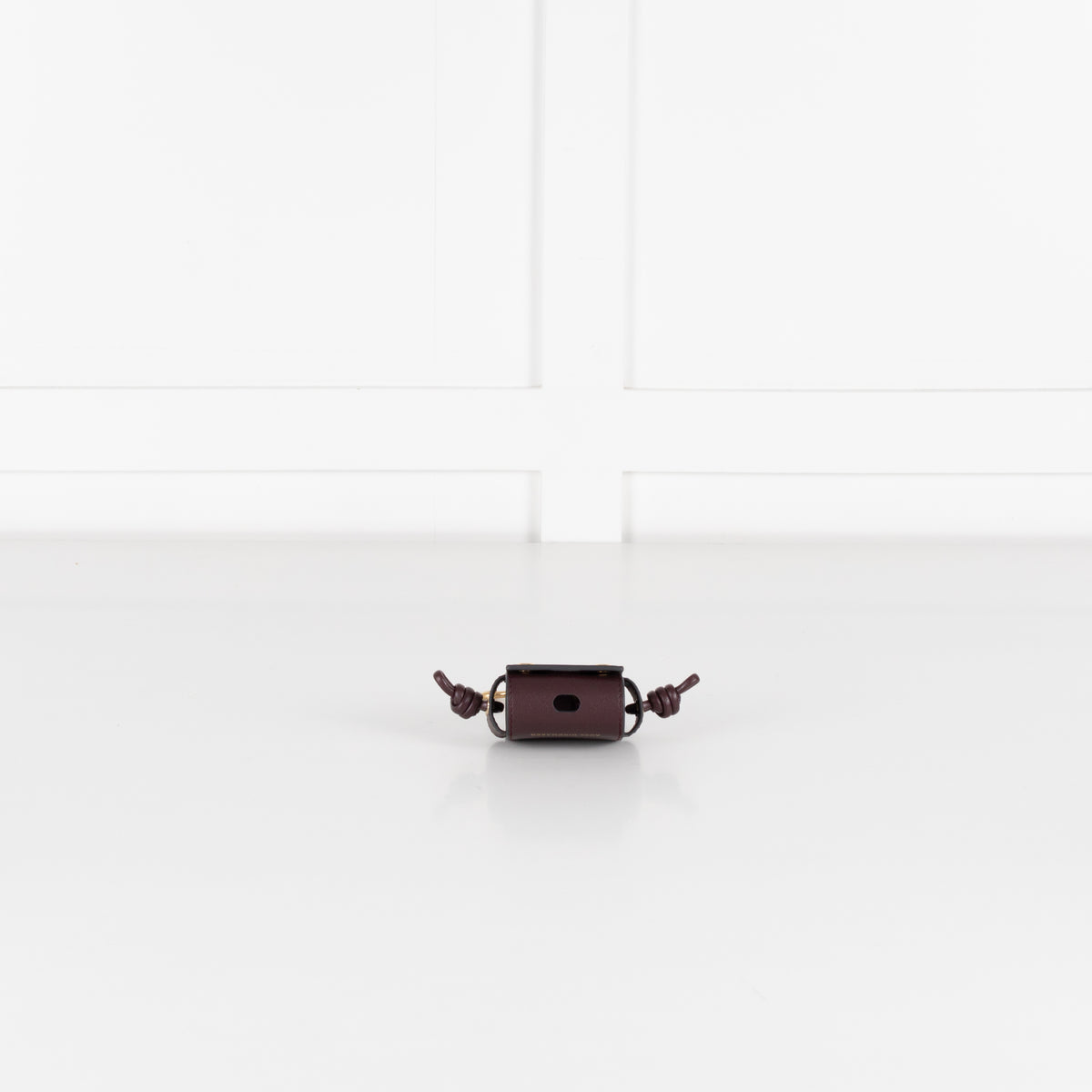 Anya Hindmarch Charm Character Earphone Case in Leather