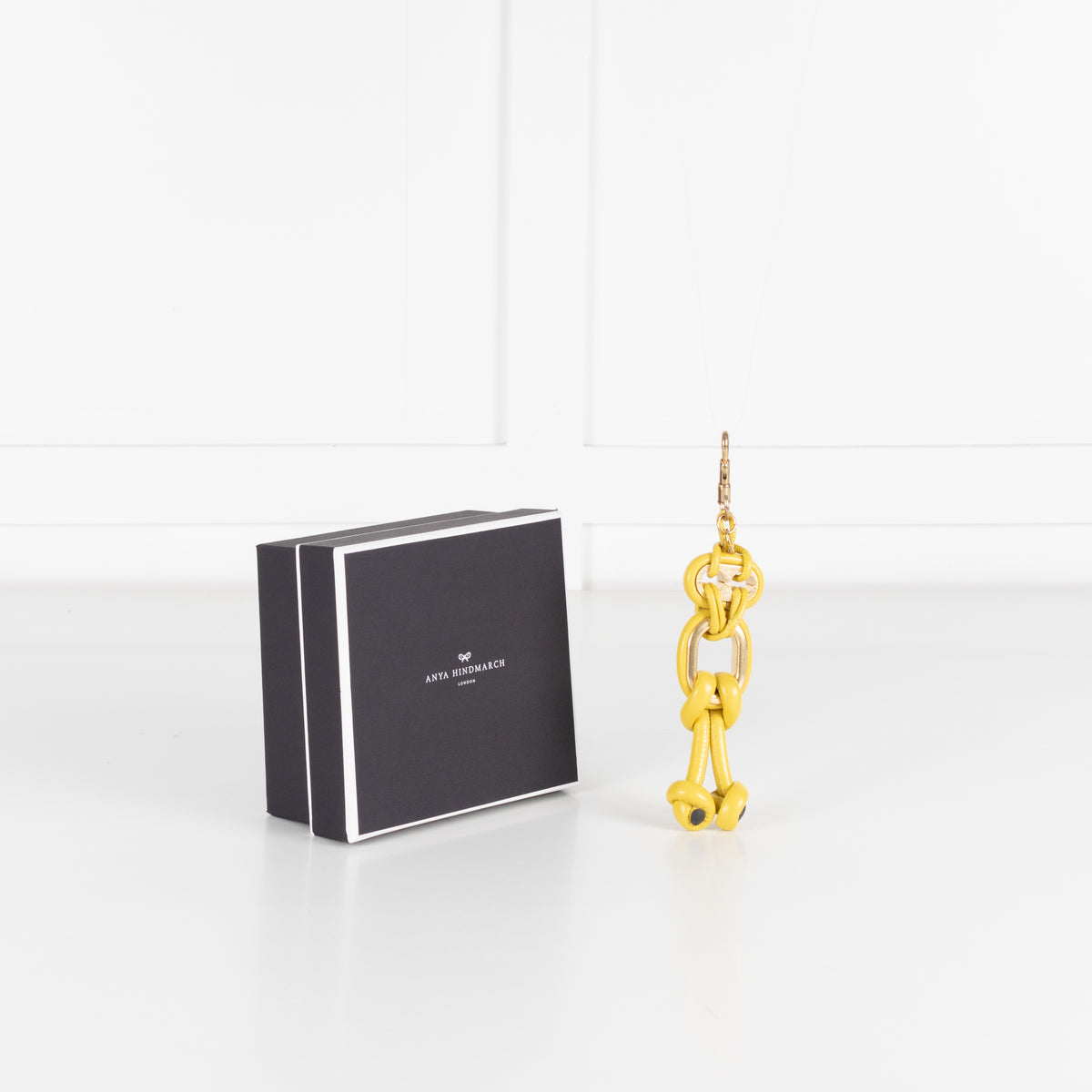 Anya Hindmarch Charm Character Yellow Taxi Keyring