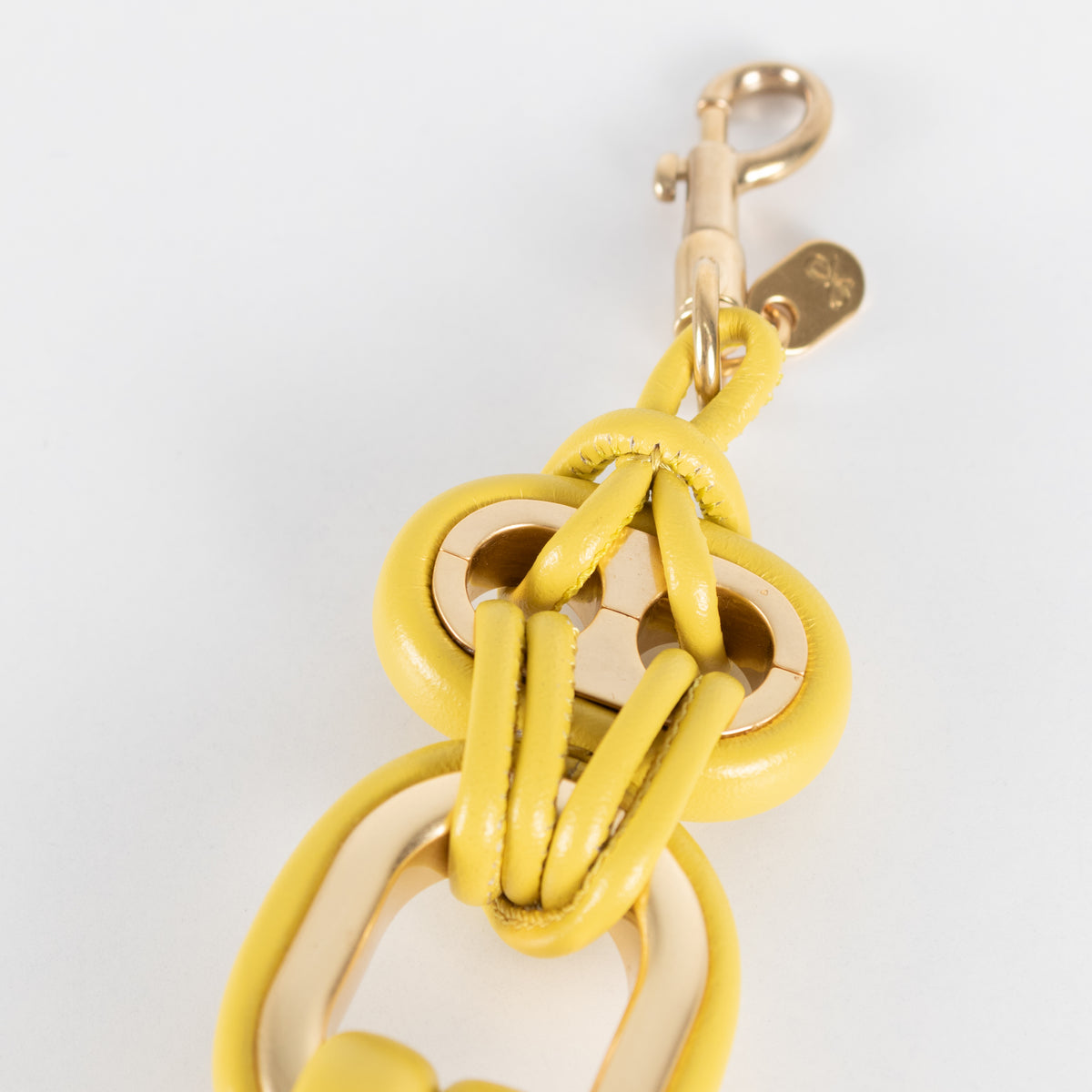 Anya Hindmarch Charm Character Yellow Taxi Keyring