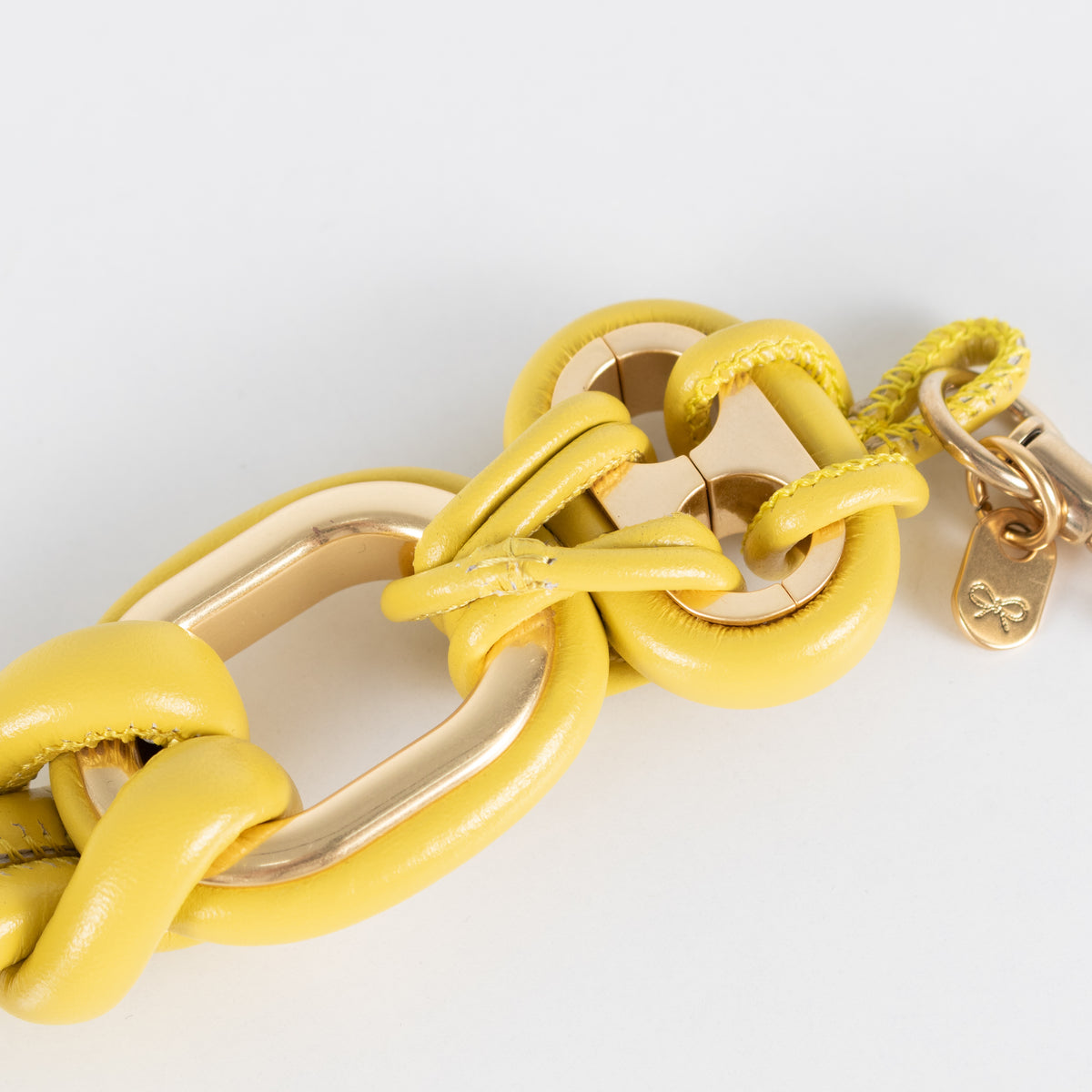 Anya Hindmarch Charm Character Yellow Taxi Keyring
