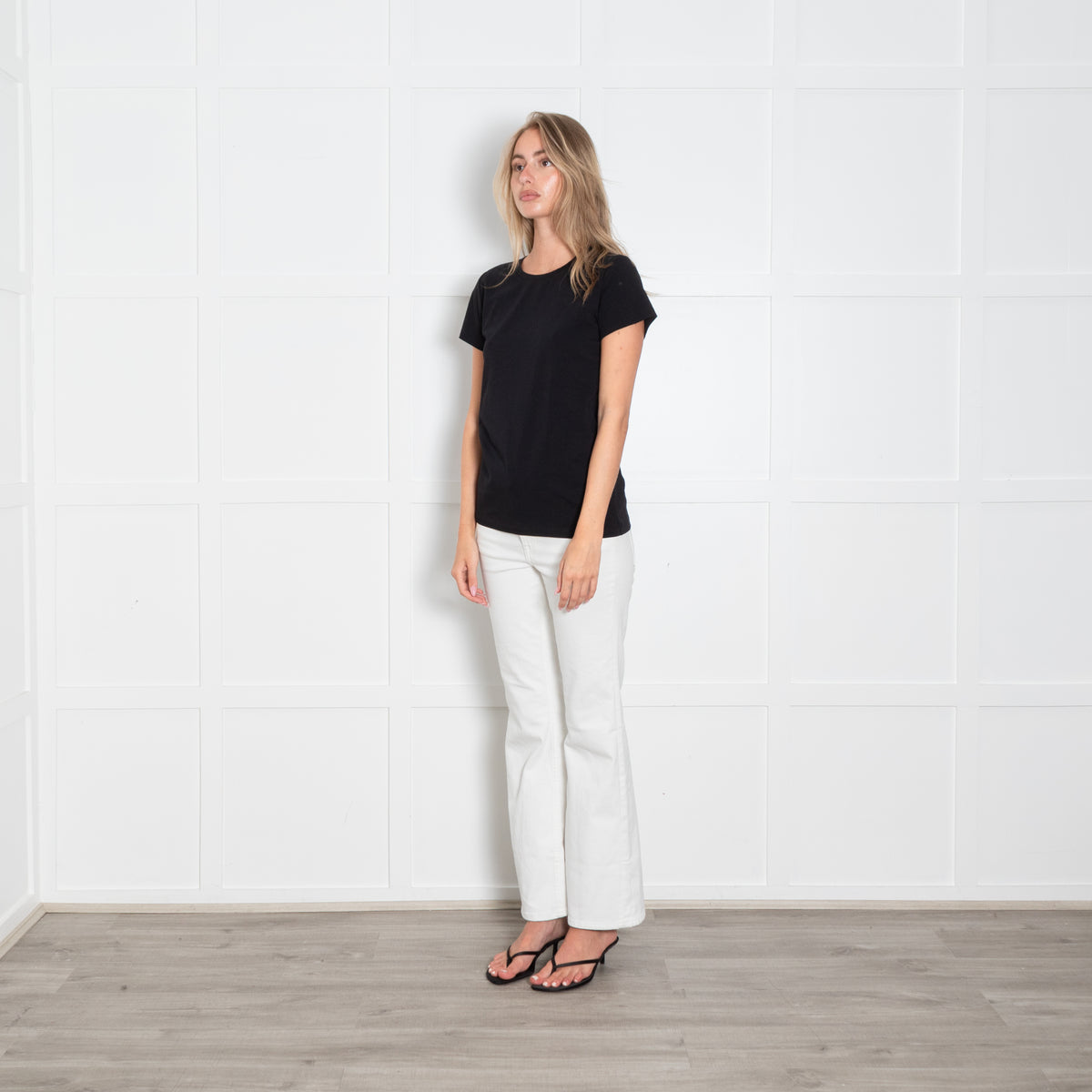 Dorothee Schumacher 'All Time Favourites' Black Stretch T-Shirt