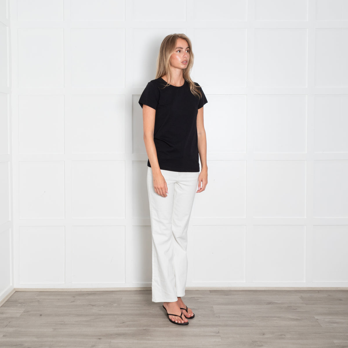 Dorothee Schumacher 'All Time Favourites' Black Stretch T-Shirt