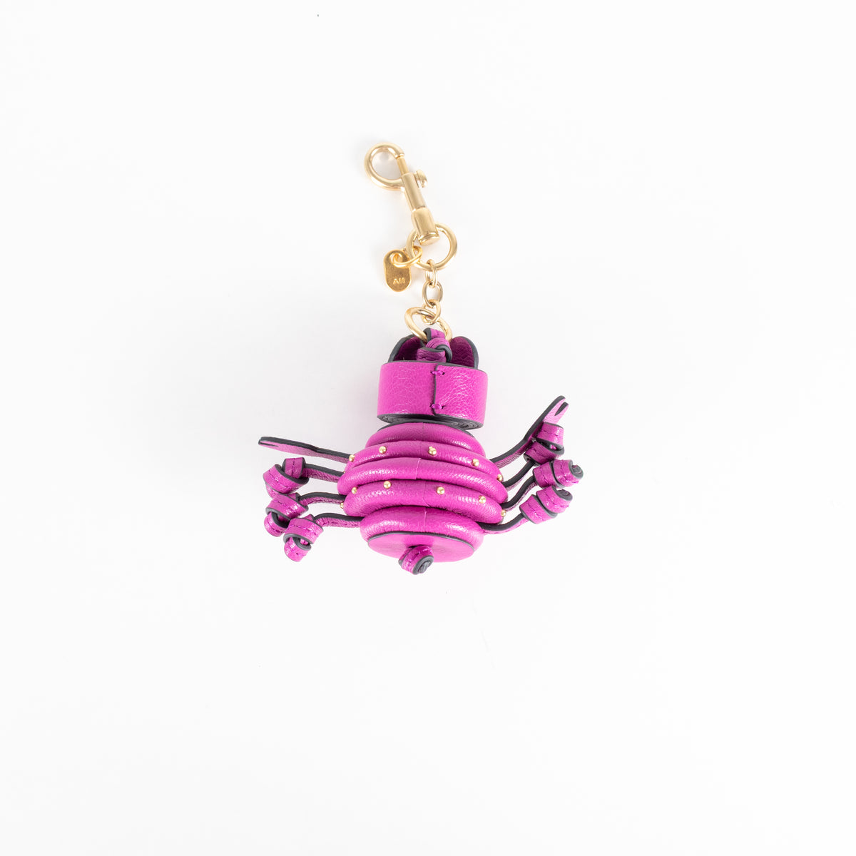 Anya Hindmarch Charm Character Purple Crab Keyring