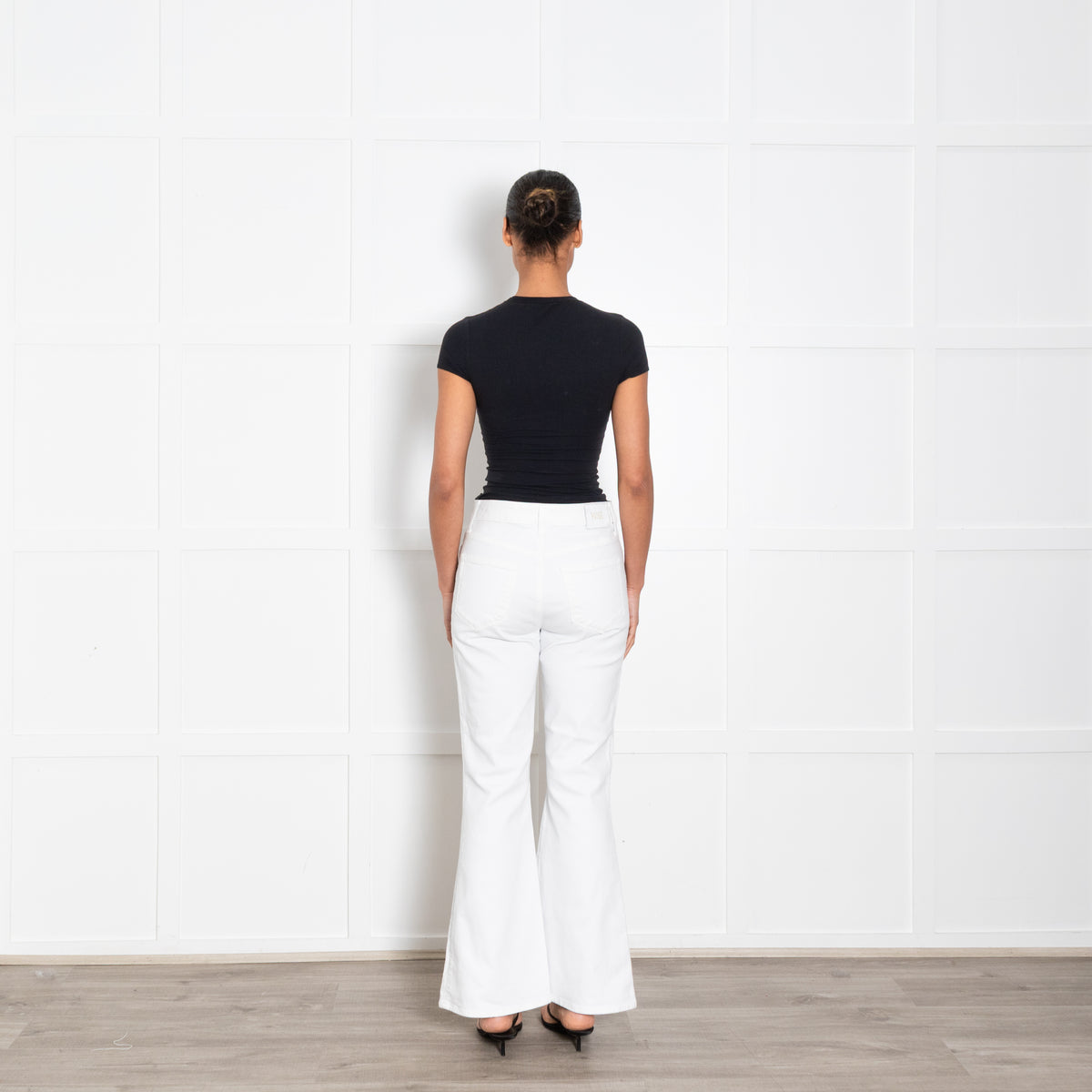 Paige White Marlow Skimmer Jeans