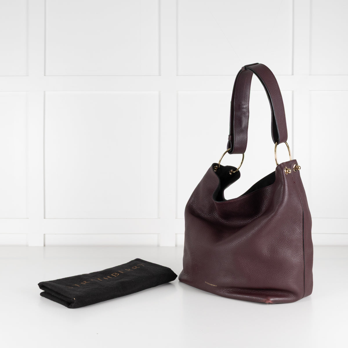 Strathberry Burgundy Shoulder Bag