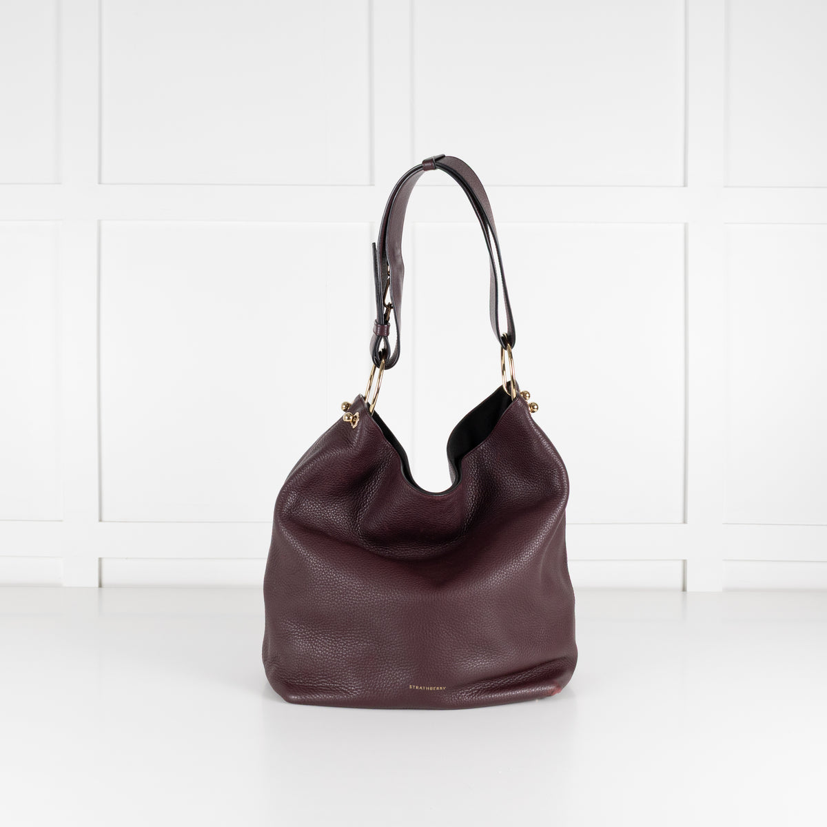 Strathberry Burgundy Shoulder Bag