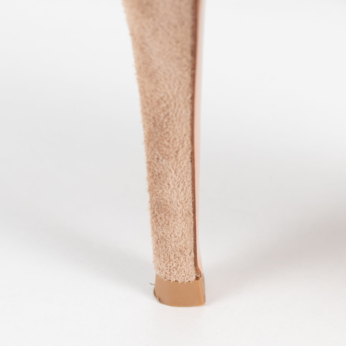 Gianvito Rossi Beige Suede Portofino Ankle Strap Sandals