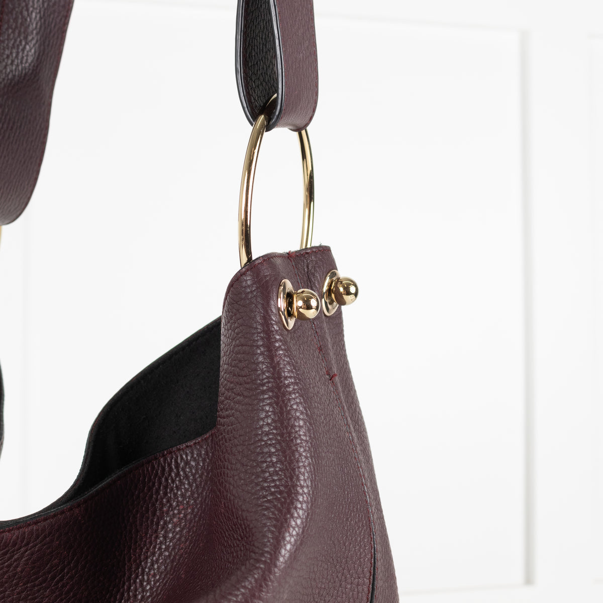 Strathberry Burgundy Shoulder Bag