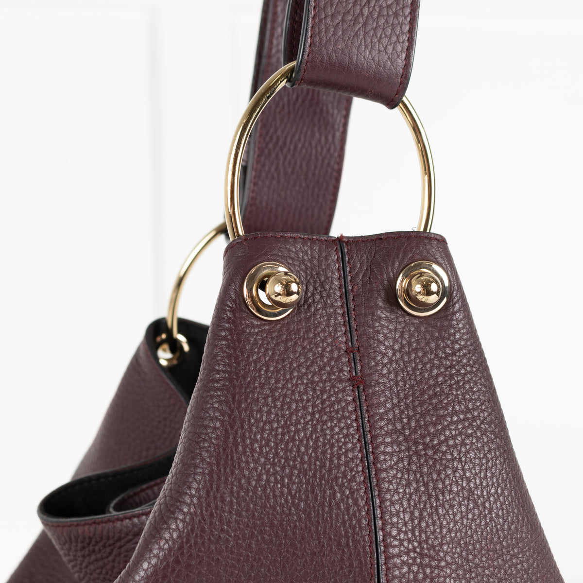 Strathberry Burgundy Shoulder Bag