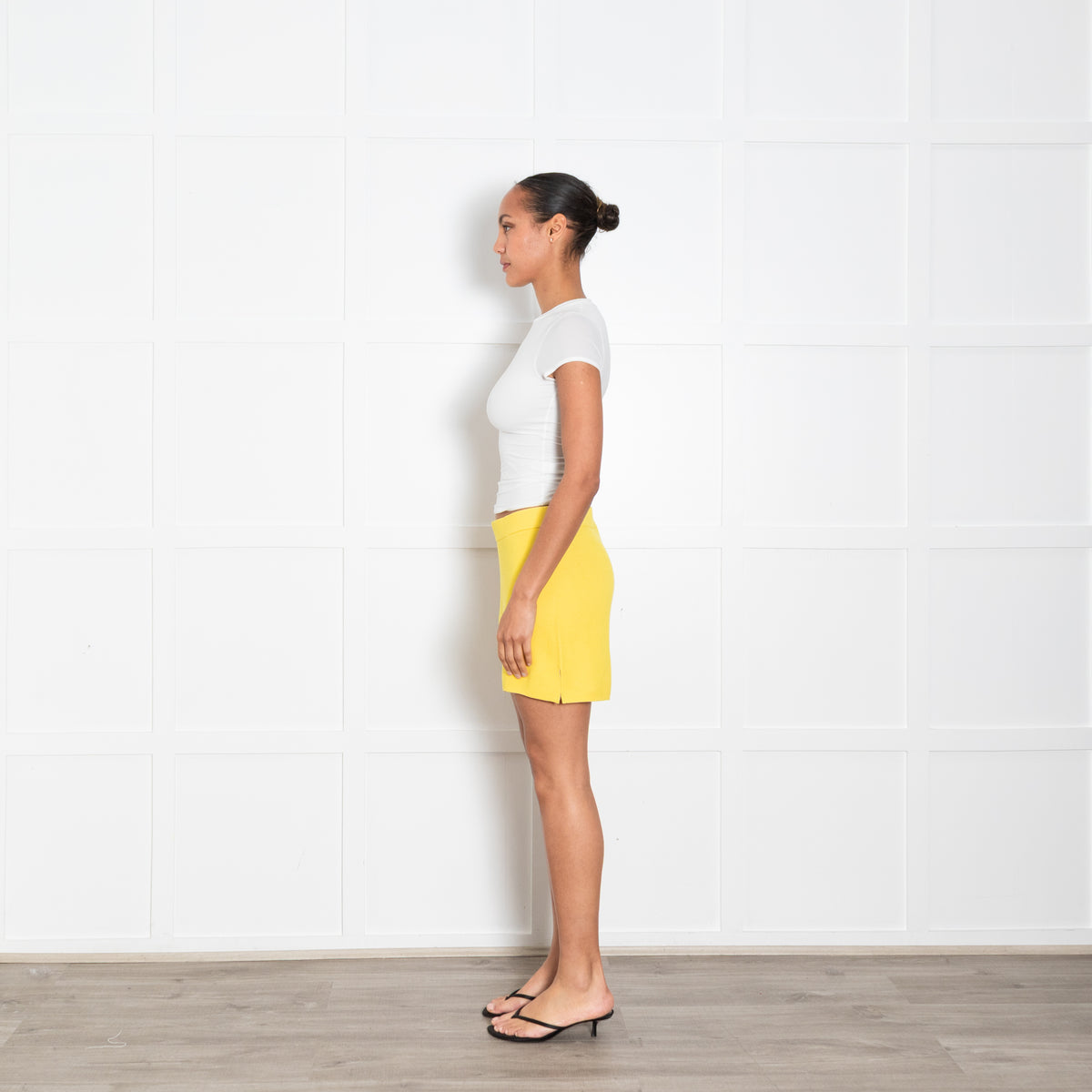 Joseph Yellow Knitted Shorts