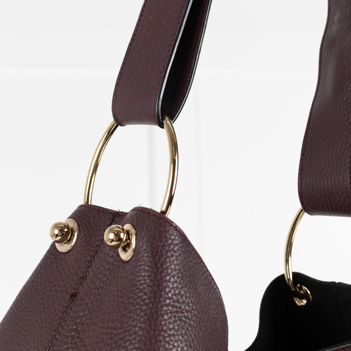 Strathberry Burgundy Shoulder Bag