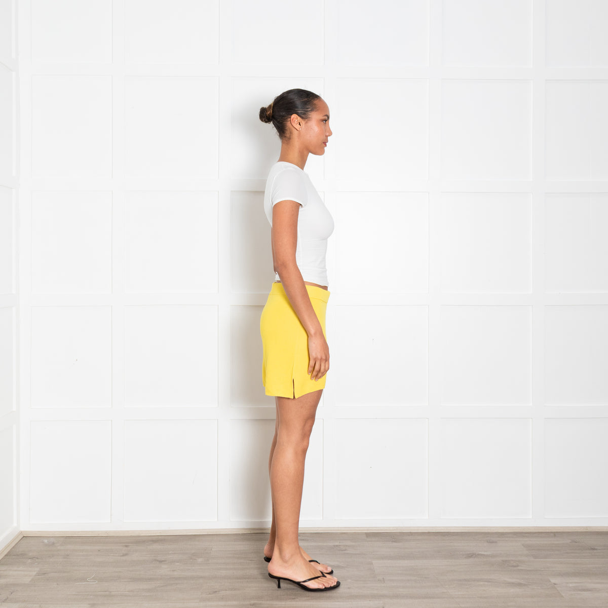 Joseph Yellow Knitted Shorts