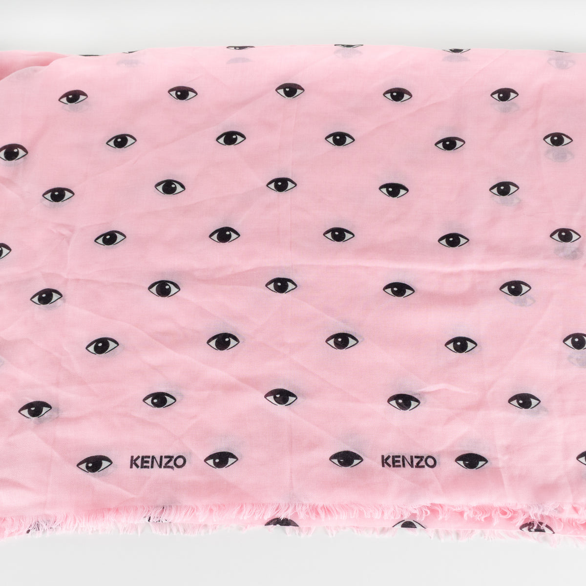 Kenzo Pale Pink Eye Scarf