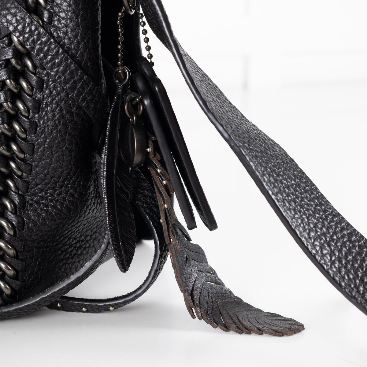 Coach Black Dakota Leather Shoulder Bag