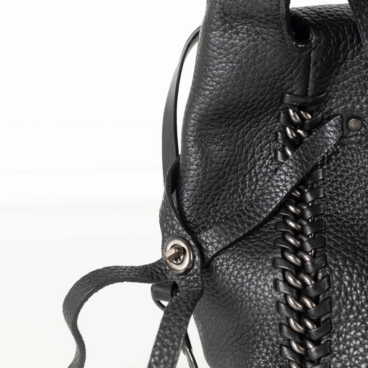 Coach Black Dakota Leather Shoulder Bag
