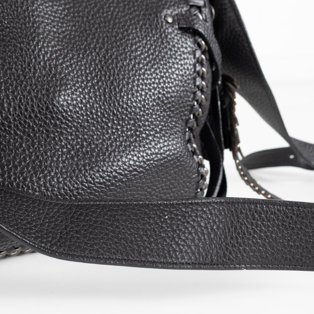 Coach Black Dakota Leather Shoulder Bag