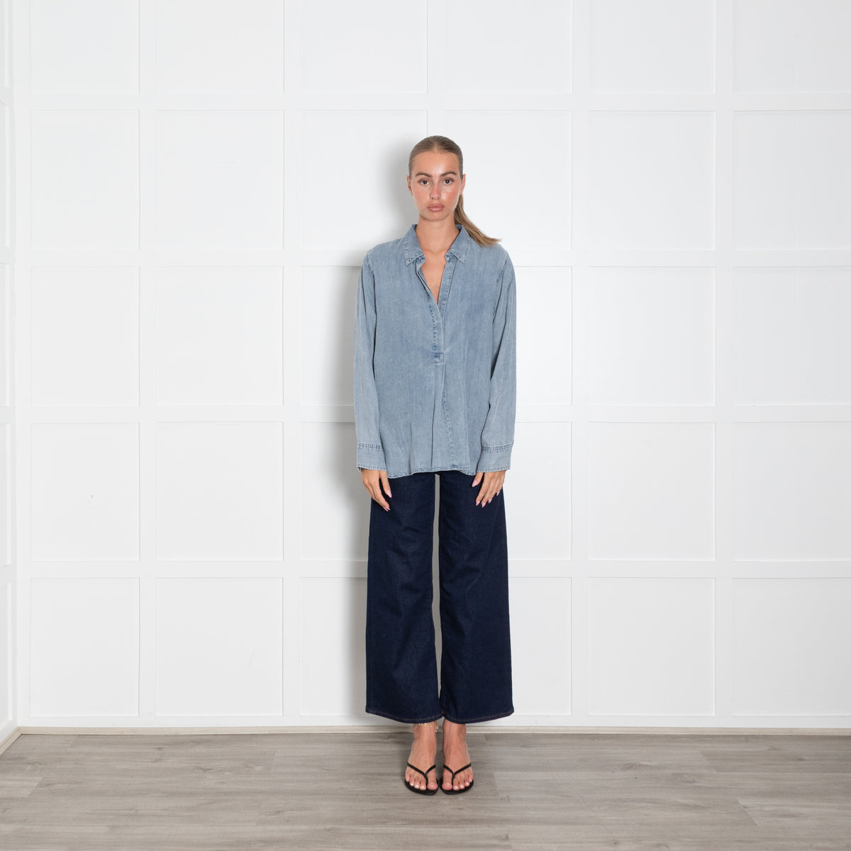Rails Blue Soft Denim Shirt