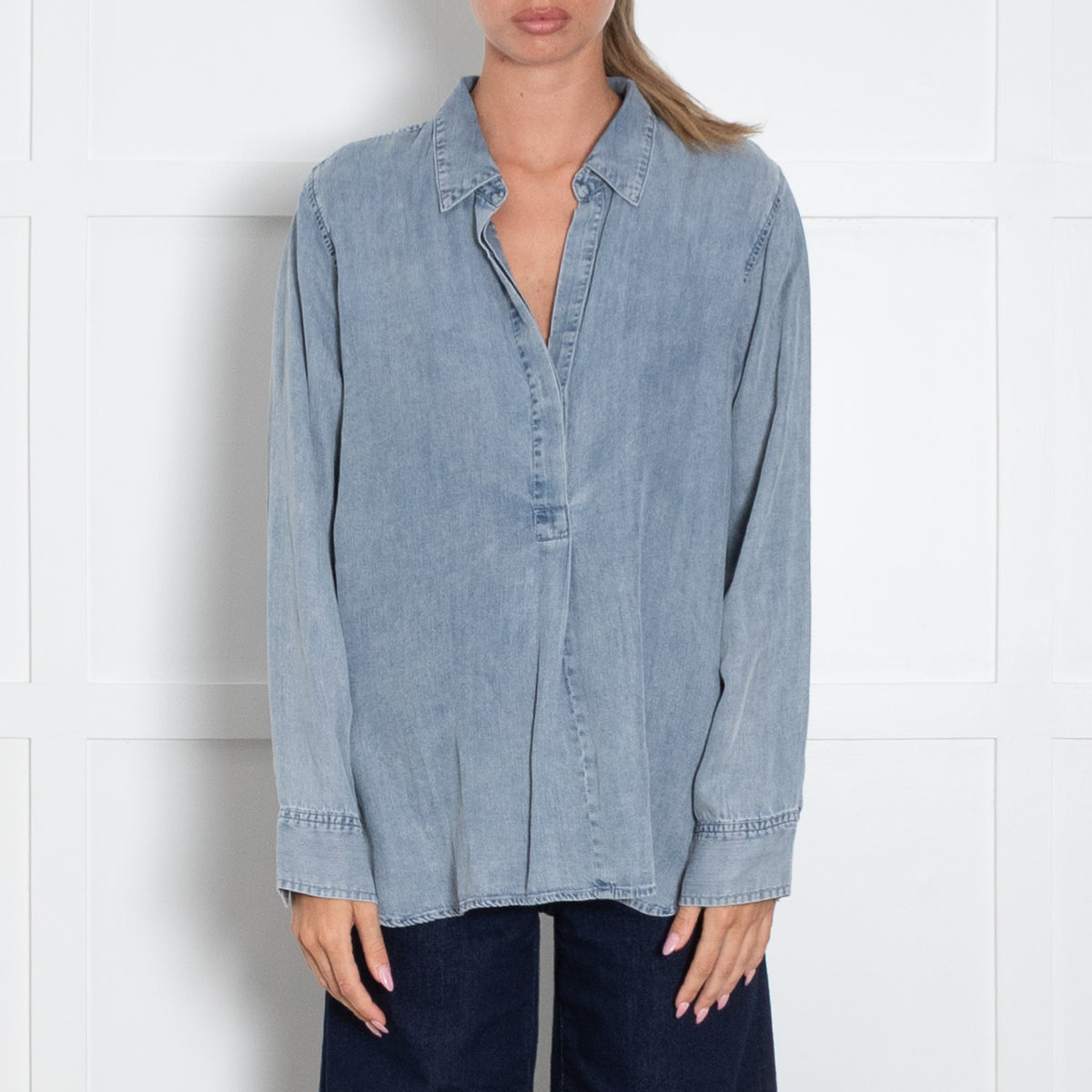 Rails Blue Soft Denim Shirt