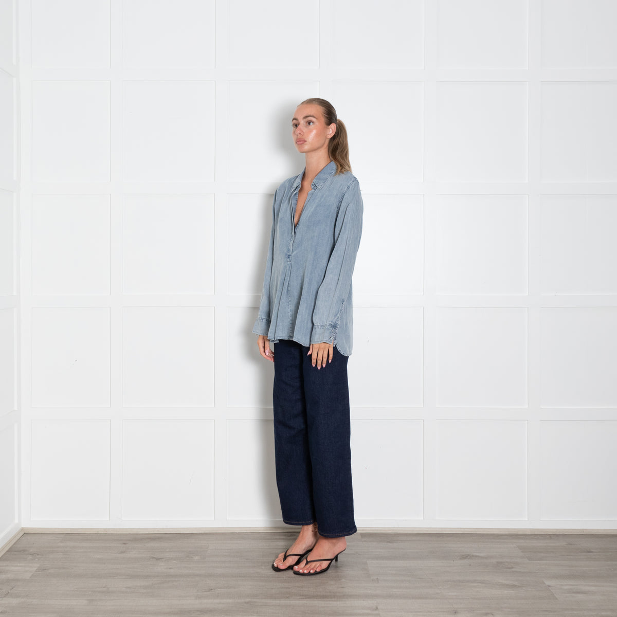 Rails Blue Soft Denim Shirt