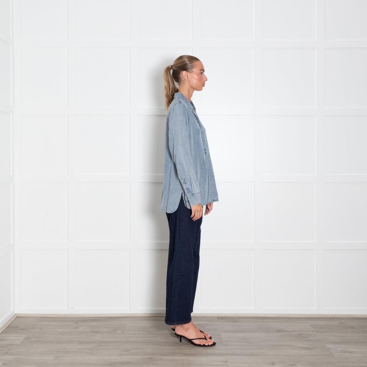 Rails Blue Soft Denim Shirt