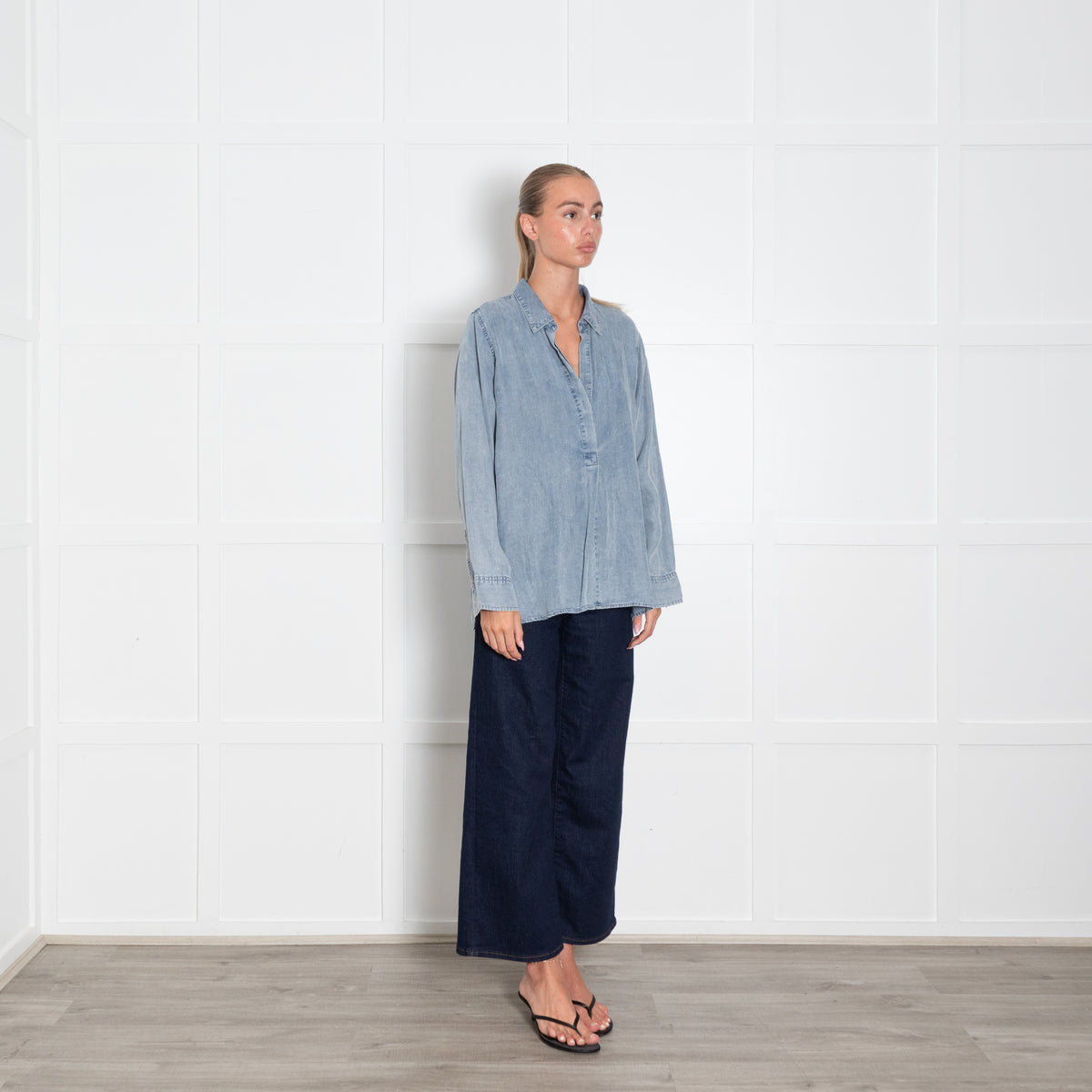 Rails Blue Soft Denim Shirt