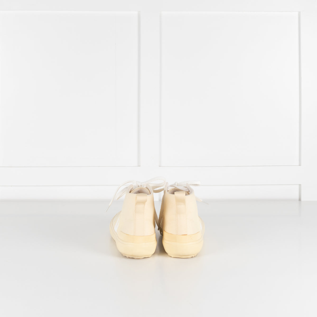 Veja Off White Canvas Logo High Top