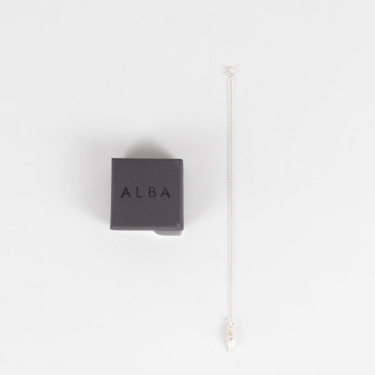 Alba Silver Cardamom Seed Necklace