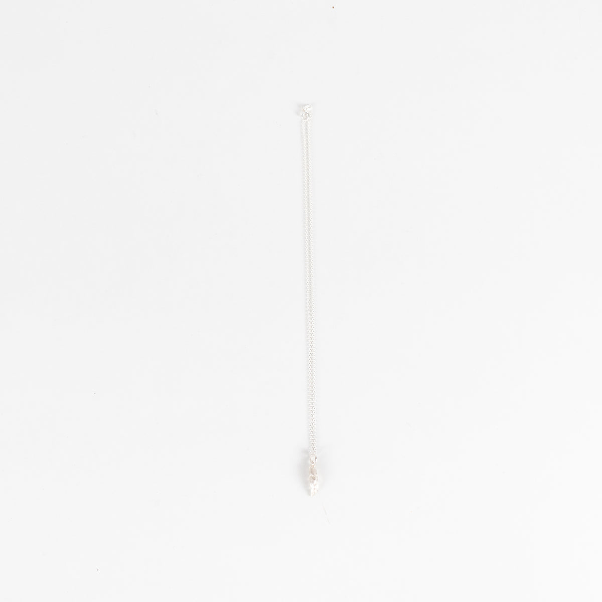 Alba Silver Cardamom Seed Necklace