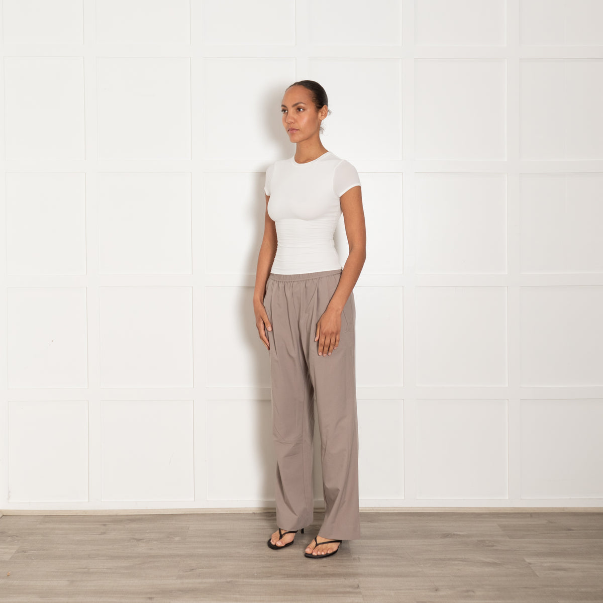 Varley Brown Joggers With Pockets