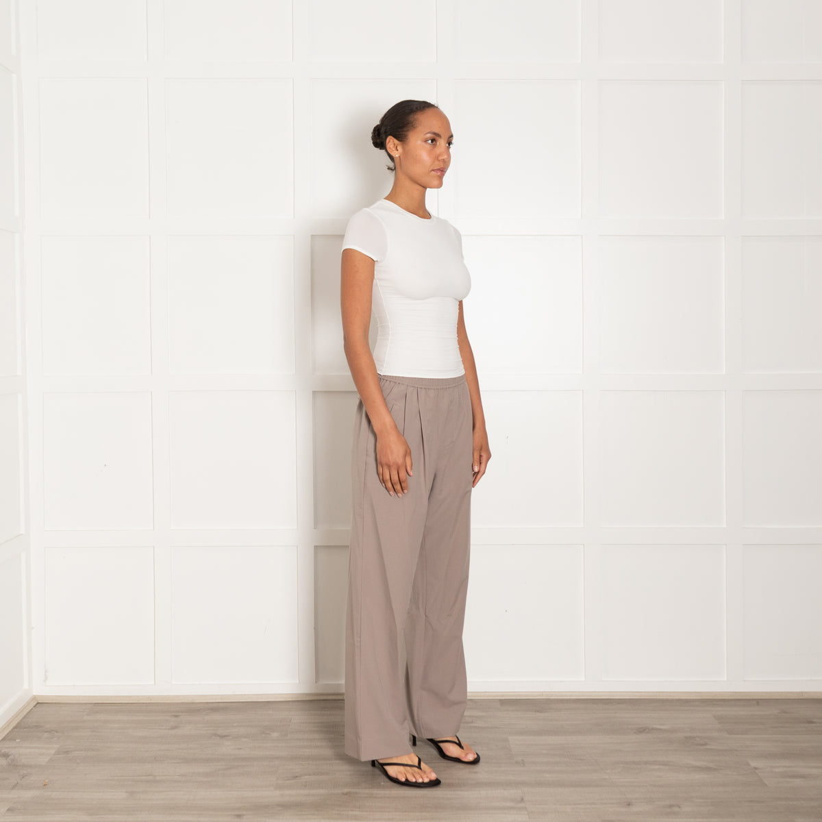 Varley Brown Joggers With Pockets
