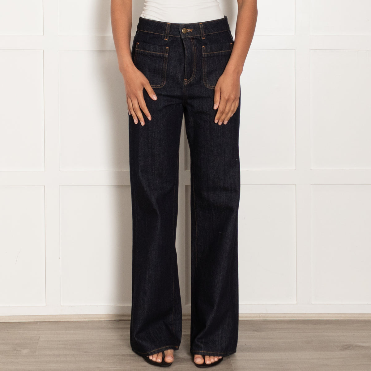 Me + Em Patch Pocket Leg Elongator Jeans