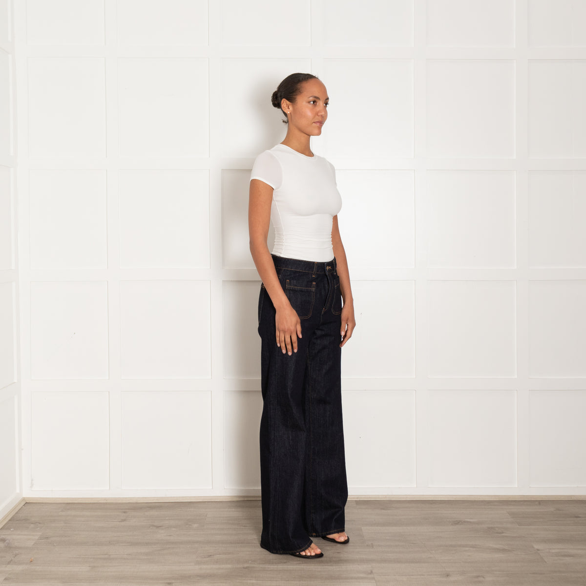 Me + Em Patch Pocket Leg Elongator Jeans