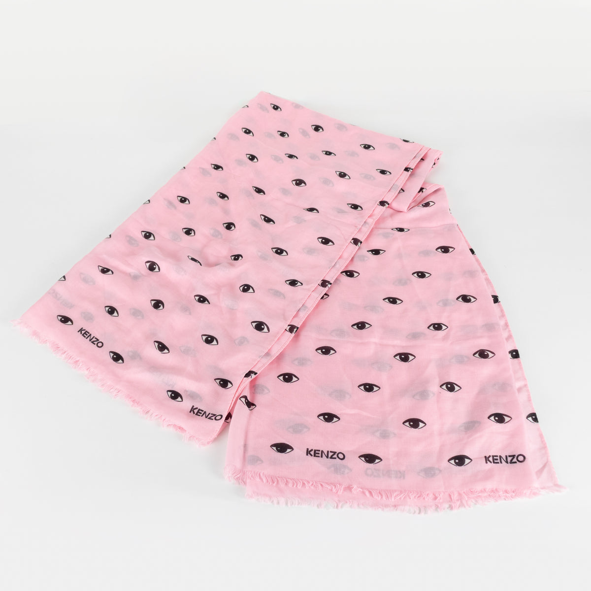 Kenzo Pale Pink Eye Scarf